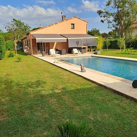 בית נופש Jolie Maison Avec Piscine Labastide-Saint-Georges